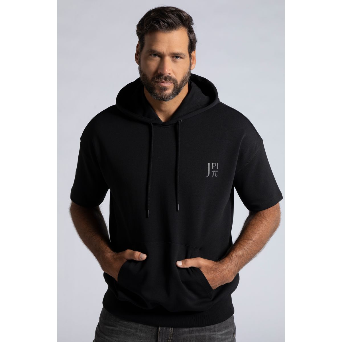 Pull a capuche manche courte sales