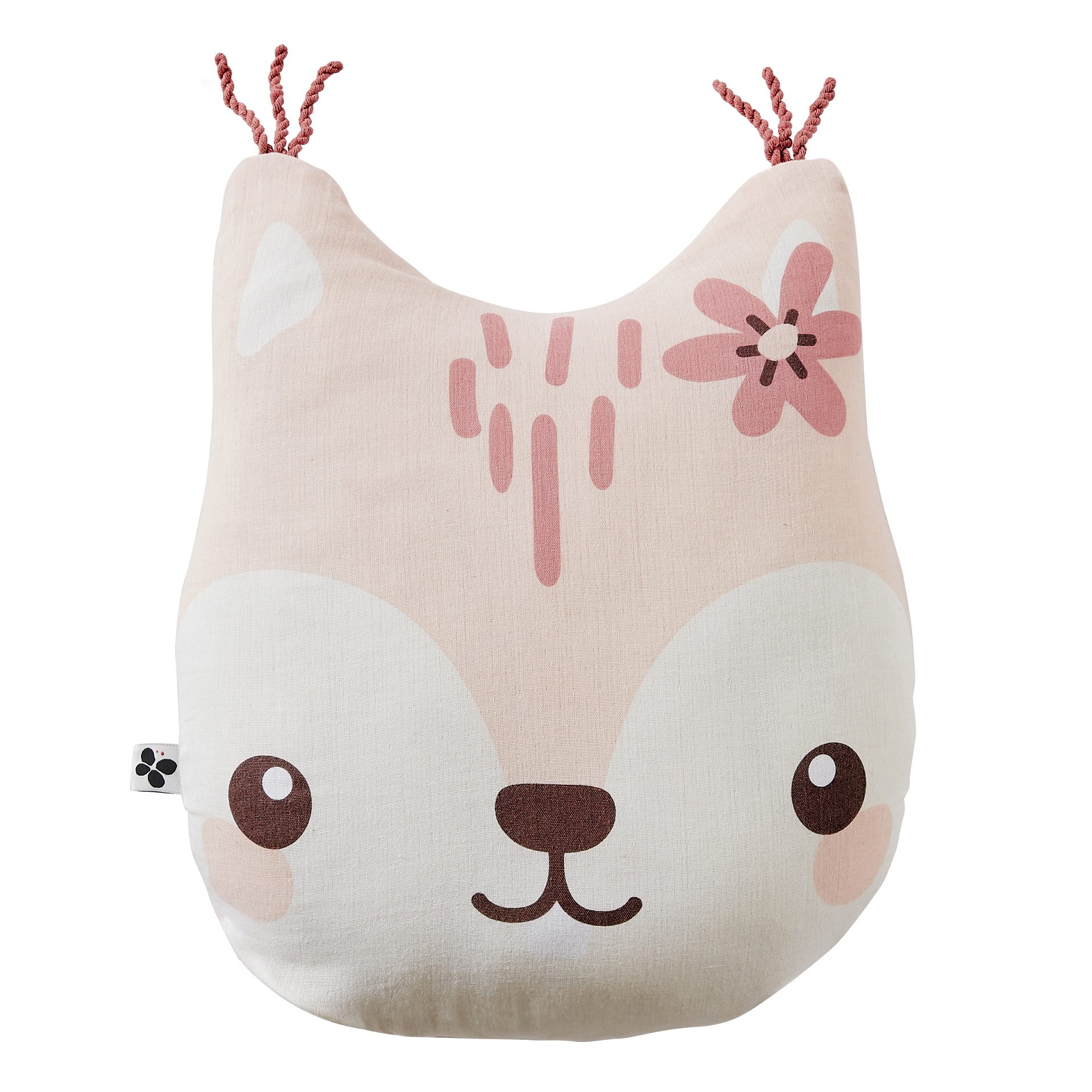 Coussin en gaze de coton Tamia l ecureuil, EDEN