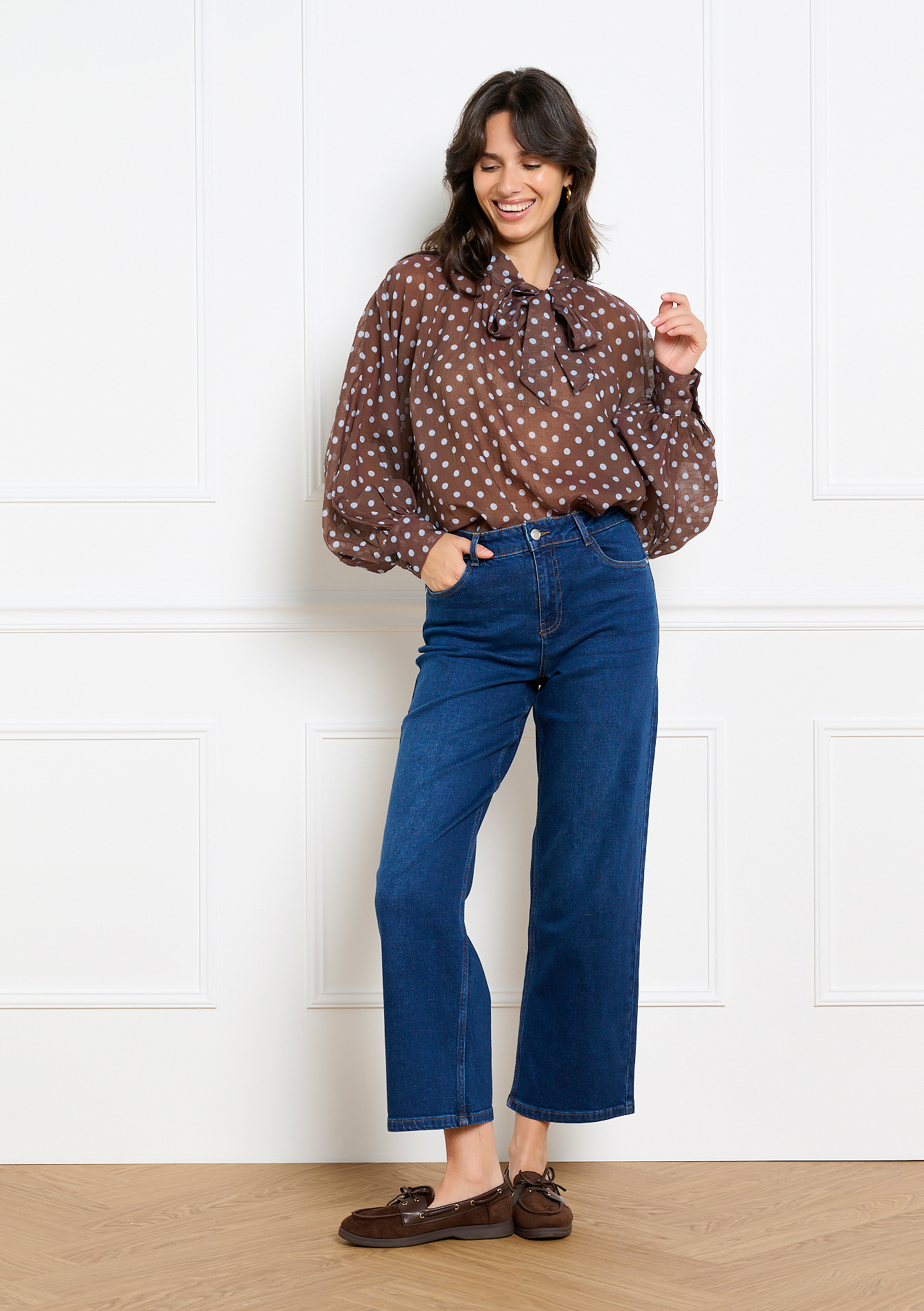 Blouse à lavallière, LOLALIZA