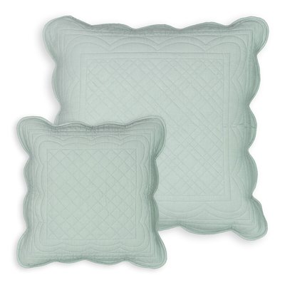 Scenario Quilted Cotton Cushion Cover LA REDOUTE INTERIEURS