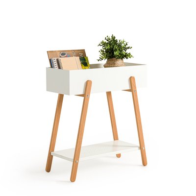Jarie Metal and Rubberwood Table Shelf SO'HOME
