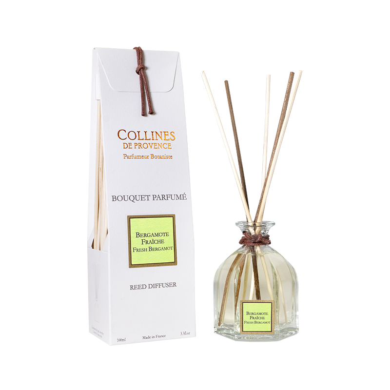 Diffuseur de parfum BERGAMOTE FRAÎCHE, COLLINES DE PROVENCE