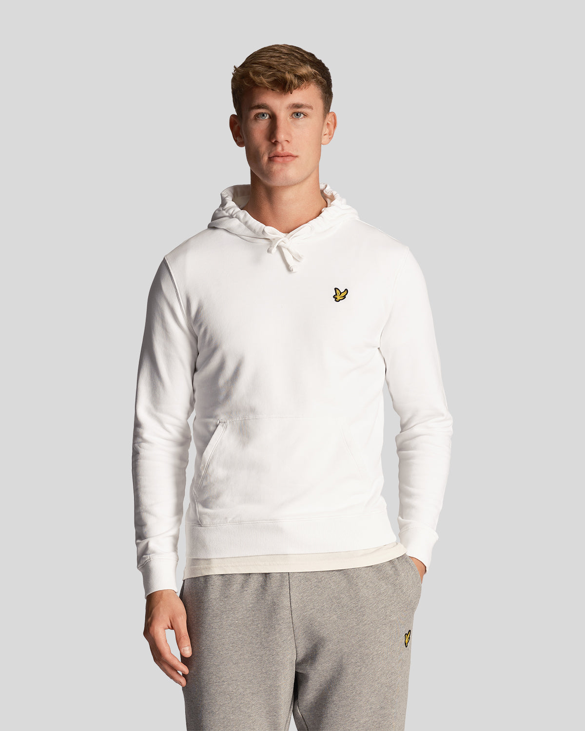 Sweat à capuche en coton loopback, LYLE & SCOTT