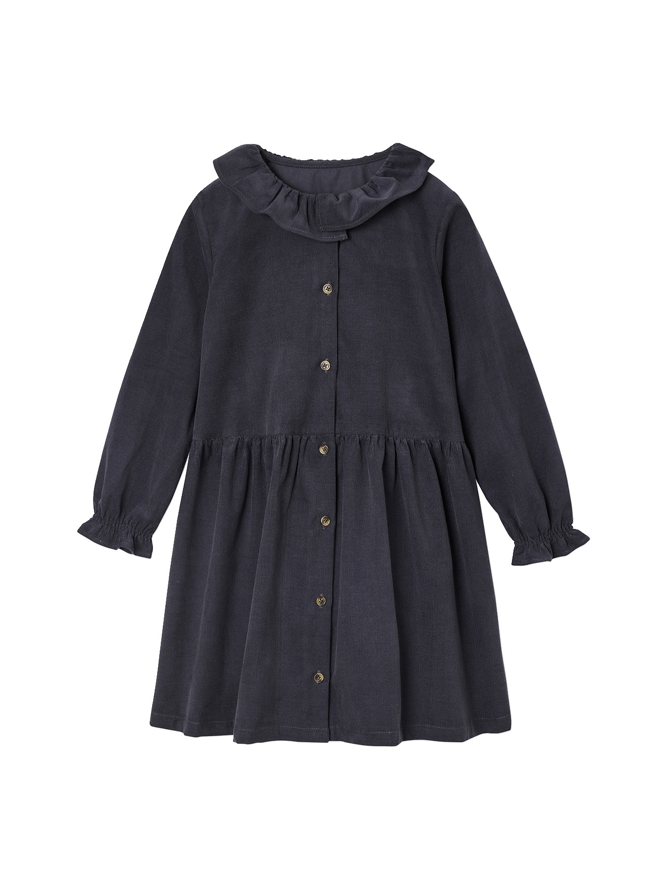 Robe en velours milleraies, VERTBAUDET