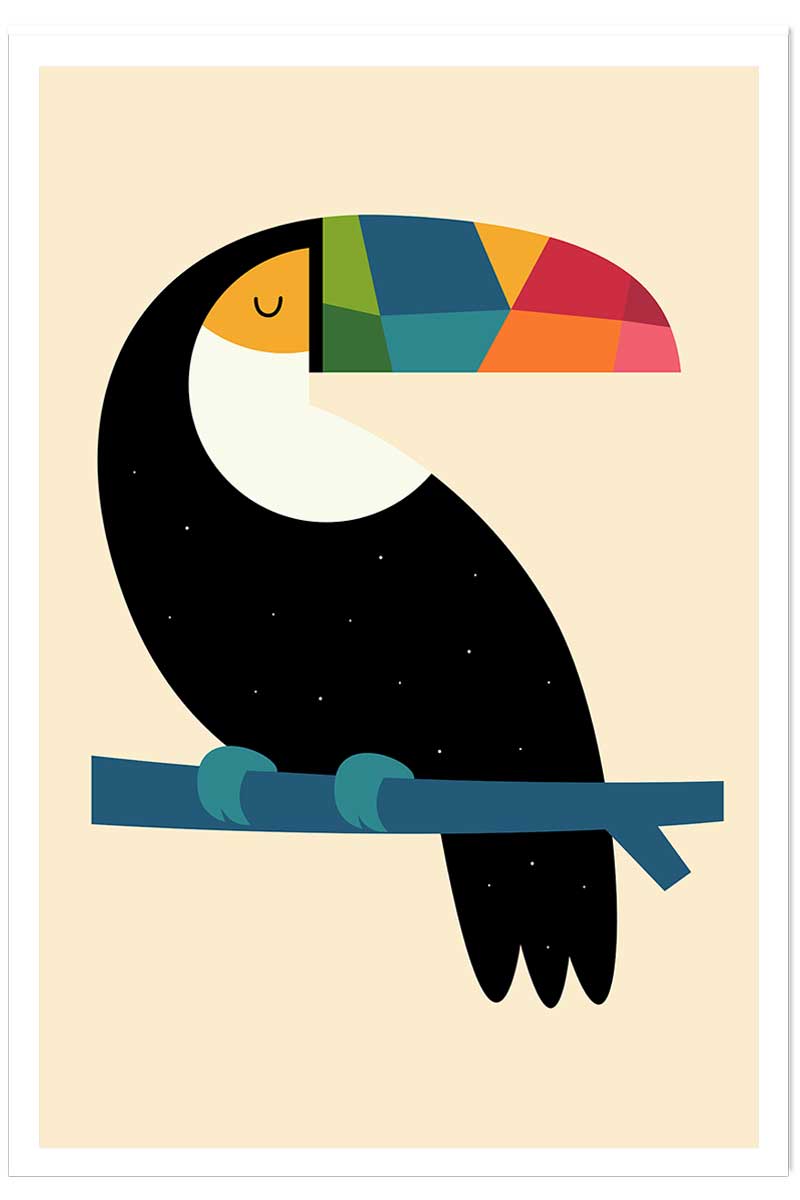 Affiche  toucan, HEXOA