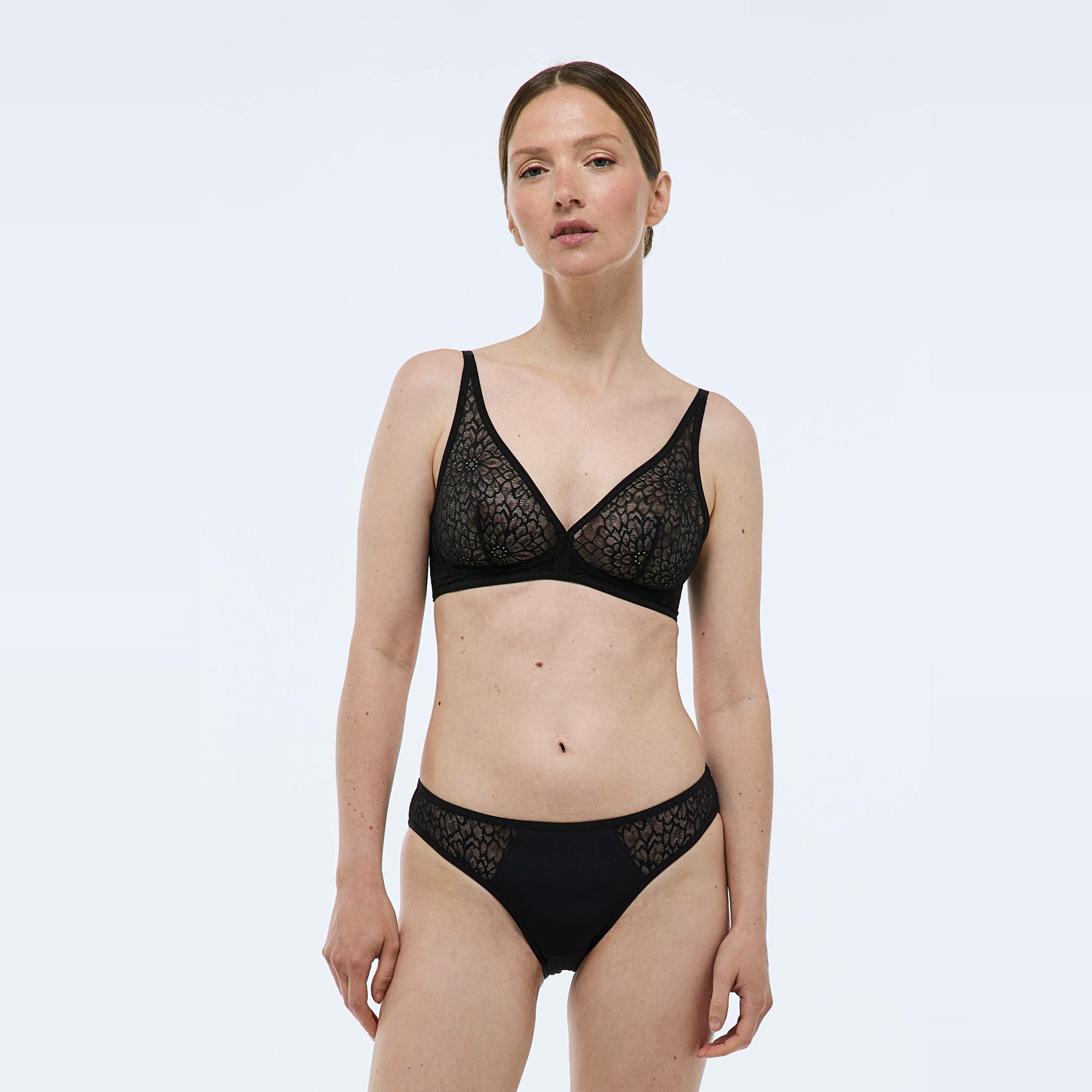 Culotte MELODY en dentelle, MONOPRIX