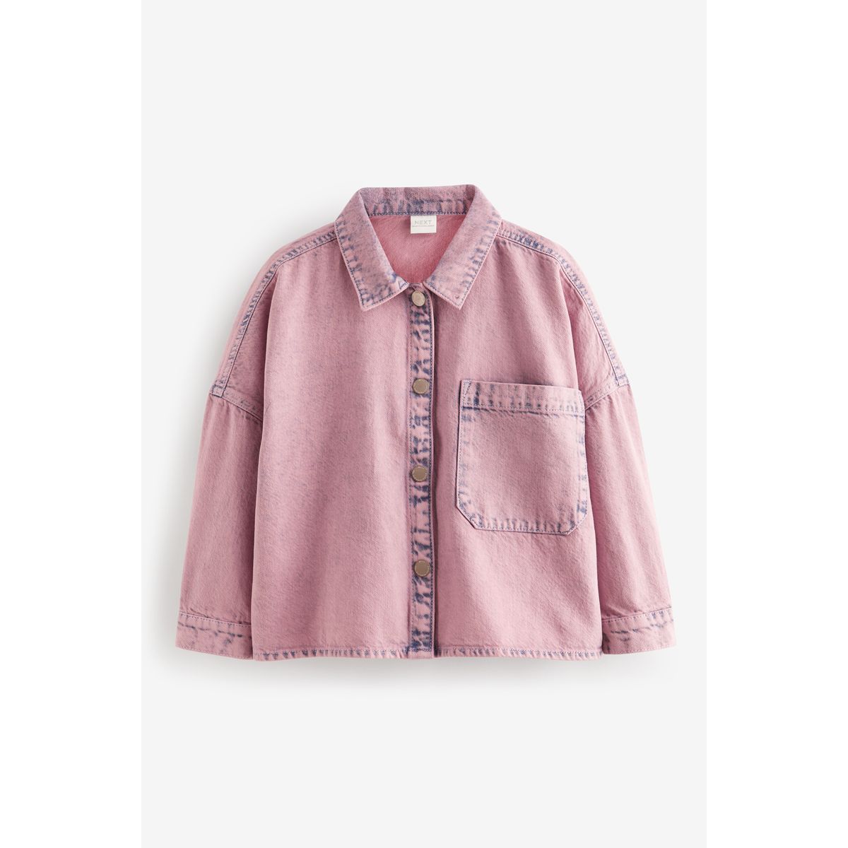 Veste en jean rose fille on sale