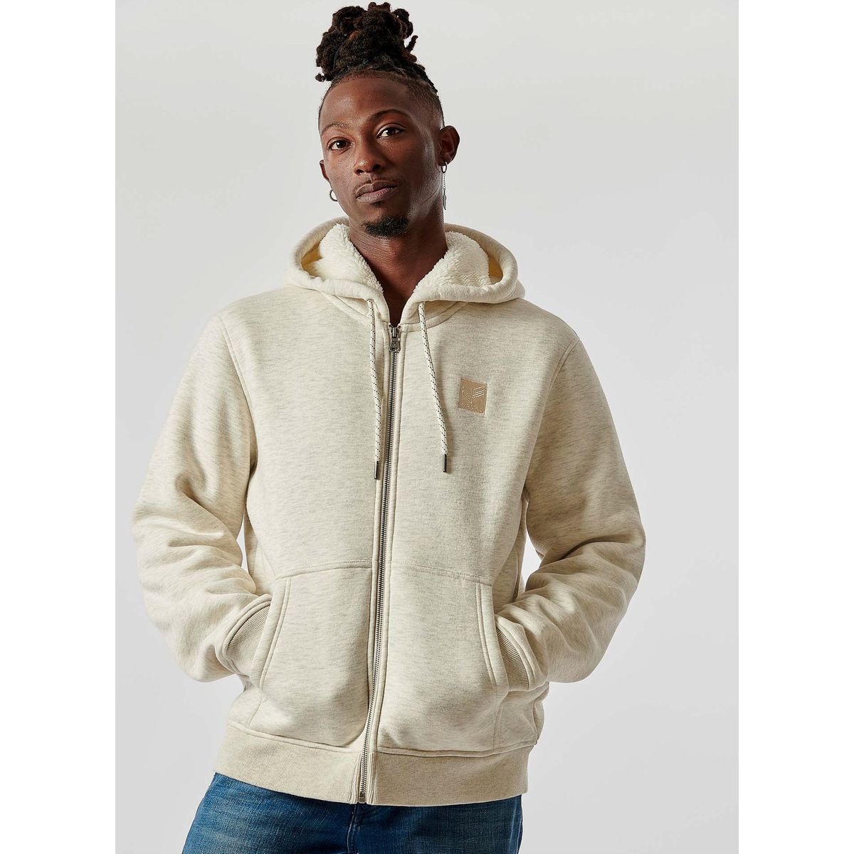 Gilet avec grosse fermeture eclair best sale