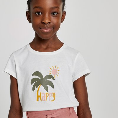 Pack of 5 T-Shirts with Crew Neck in Cotton LA REDOUTE COLLECTIONS