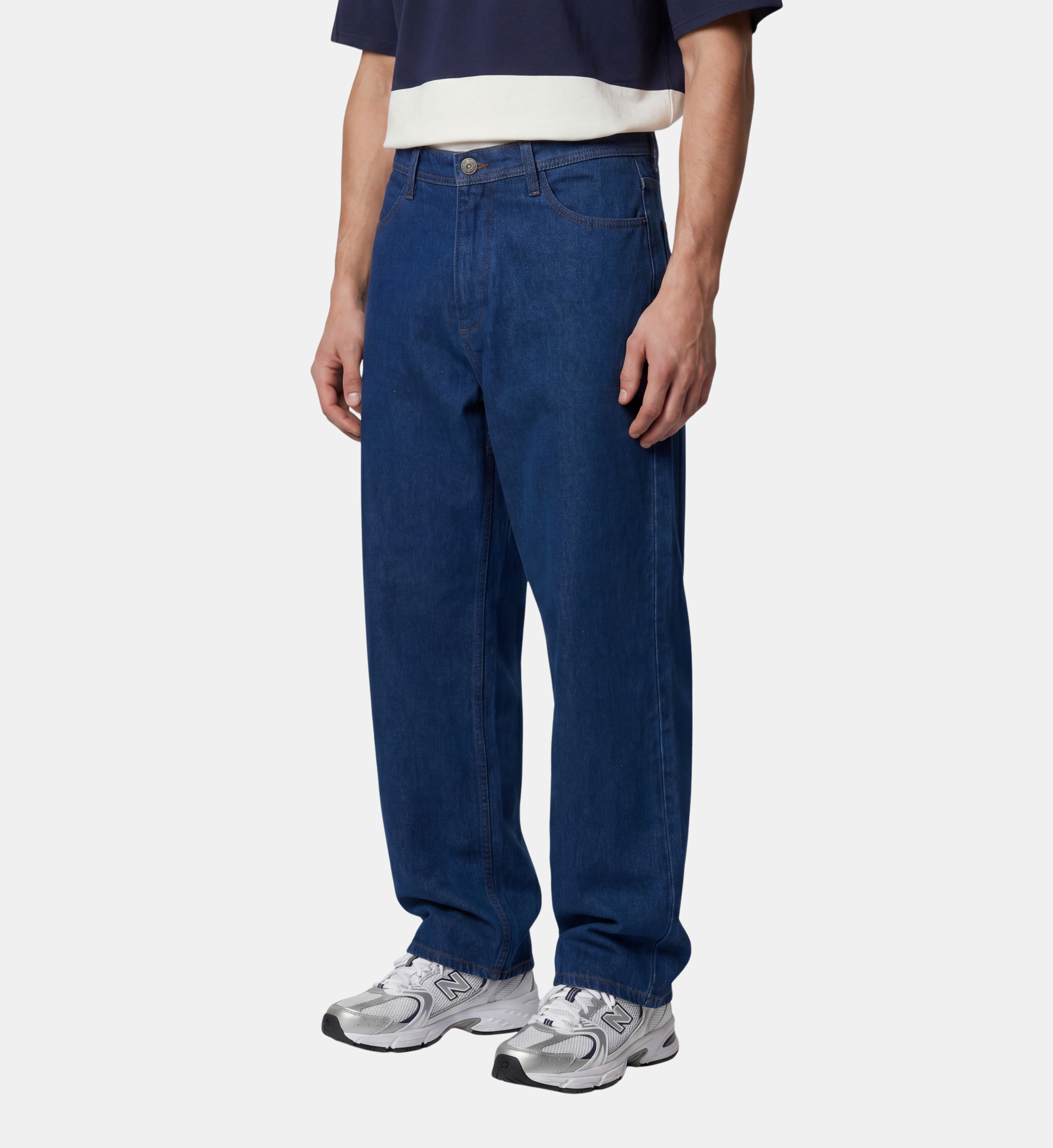 Jean loose teniwide coton, GALERIES LAFAYETTE