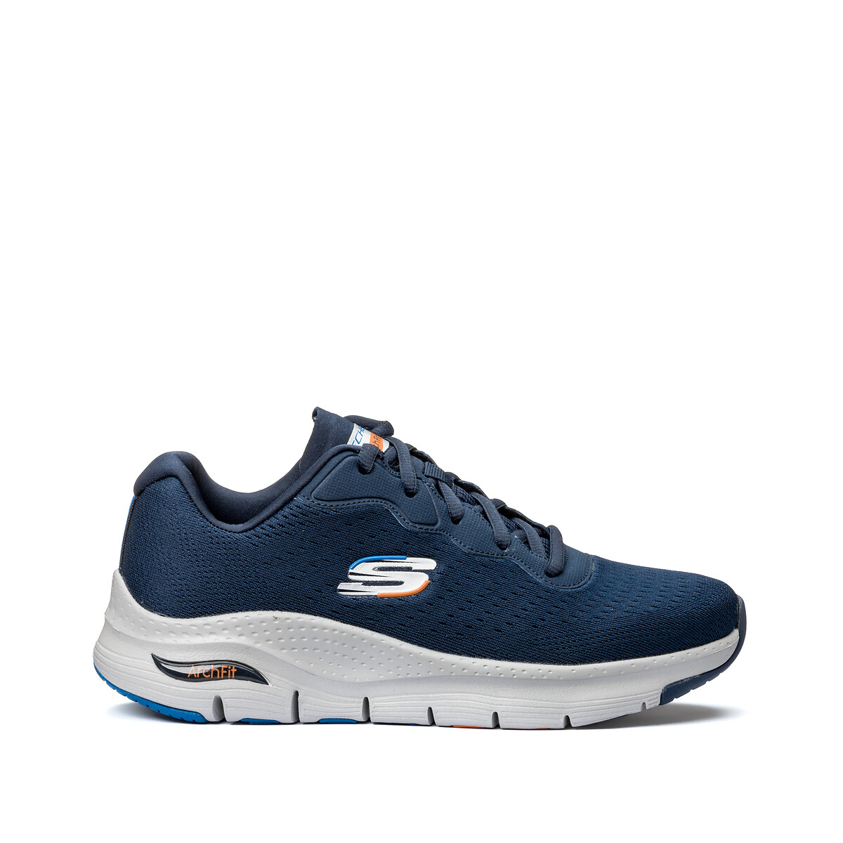 Arch fit trainers navy blue Skechers La Redoute