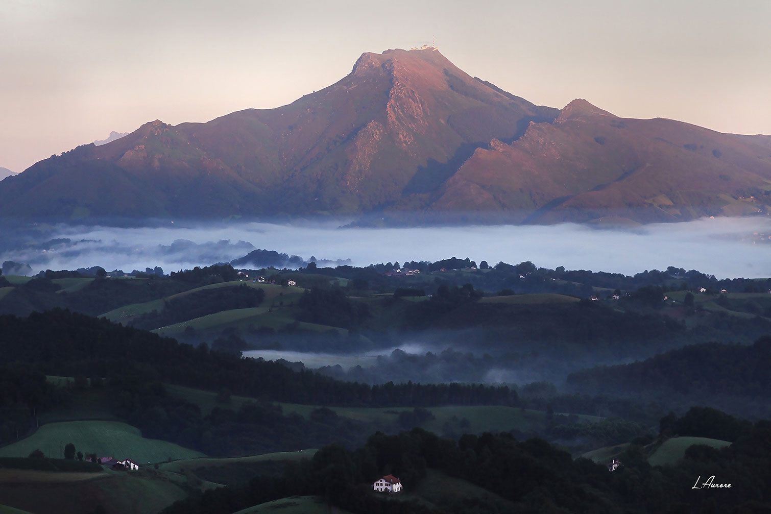 Tableau region basque la rhune, HEXOA