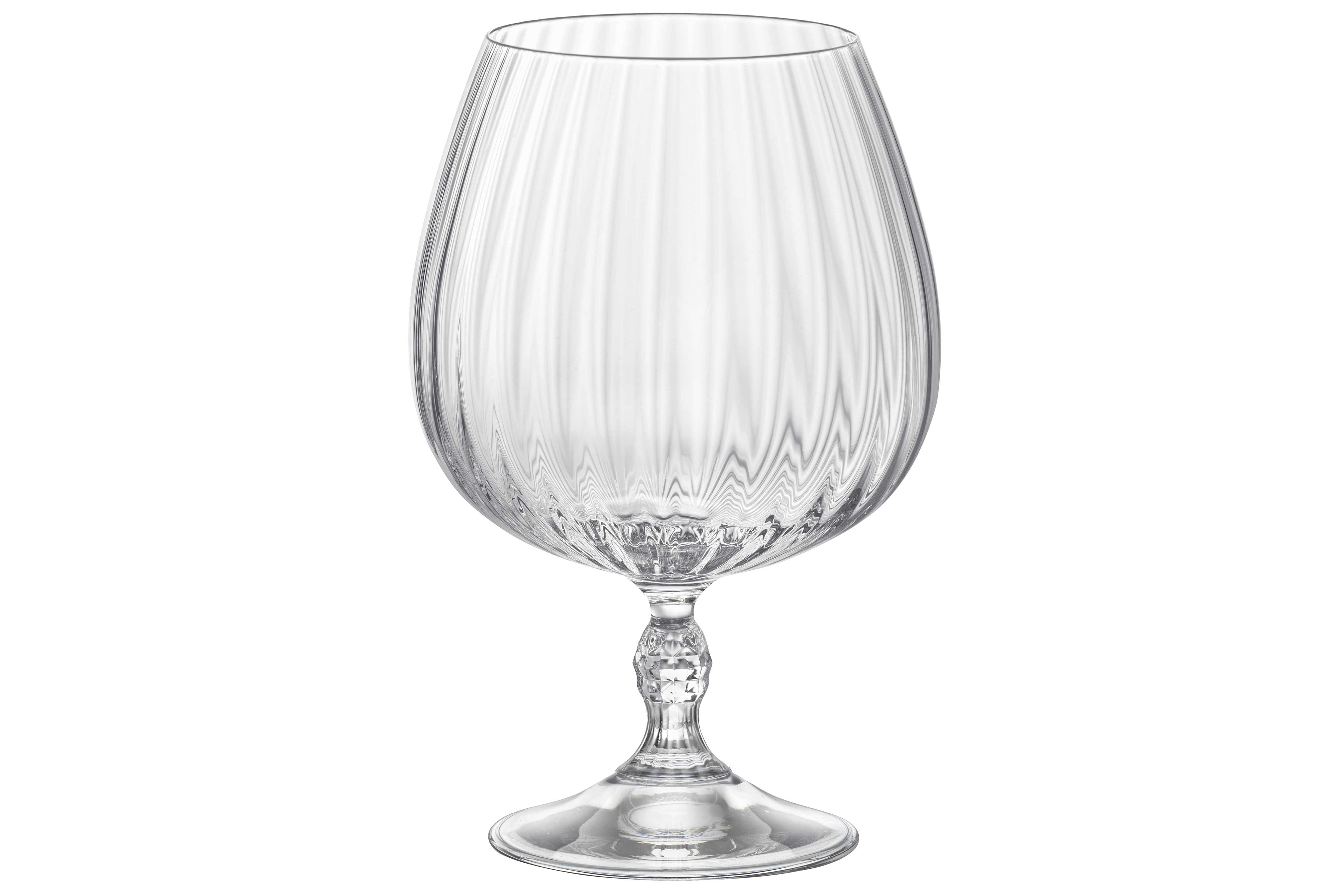 Lot de 6 verres à Cognac, AMERICA 'S, BORMIOLI ROCCO