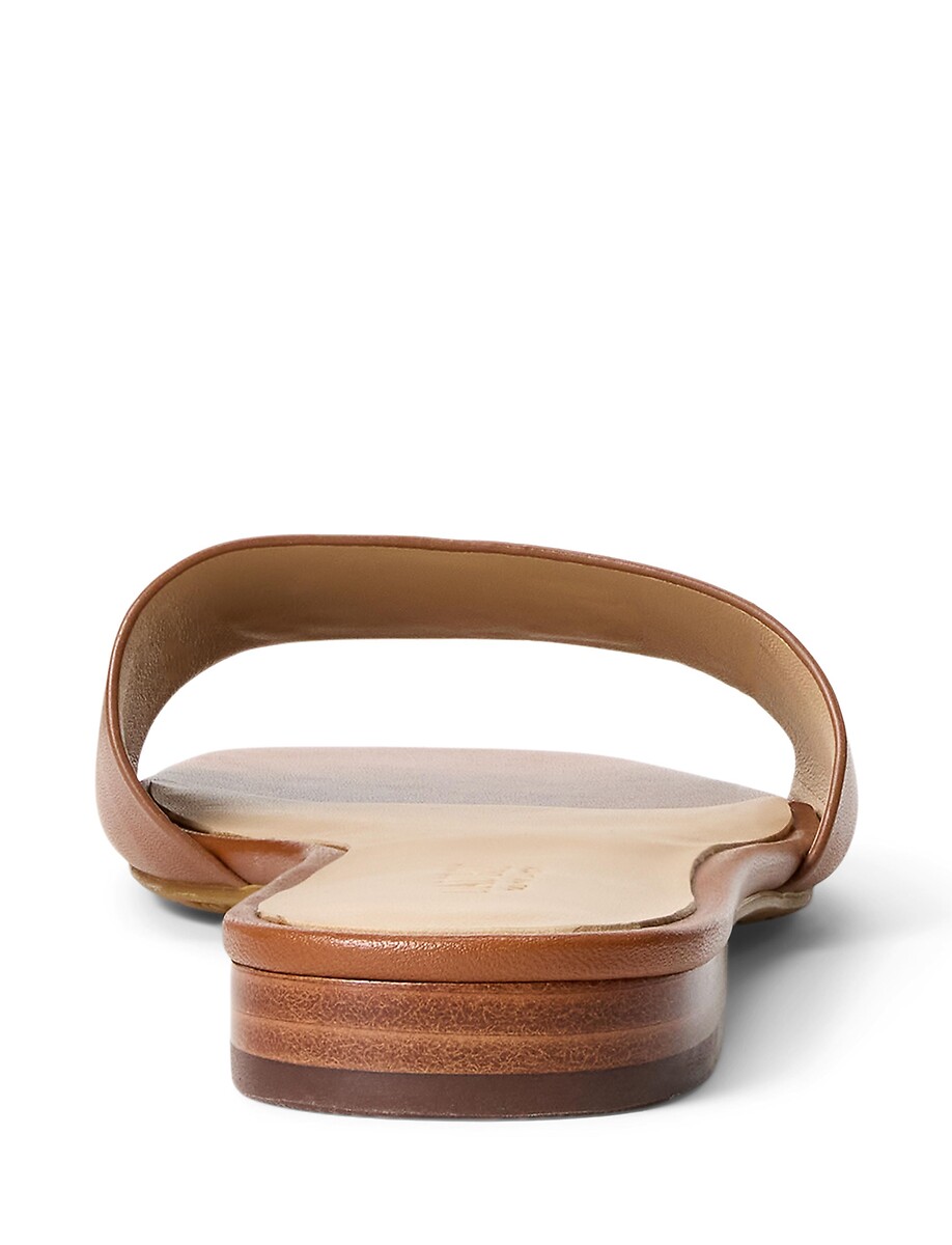 Lauren Ralph Lauren Mules planos de piel Everley — photo 3