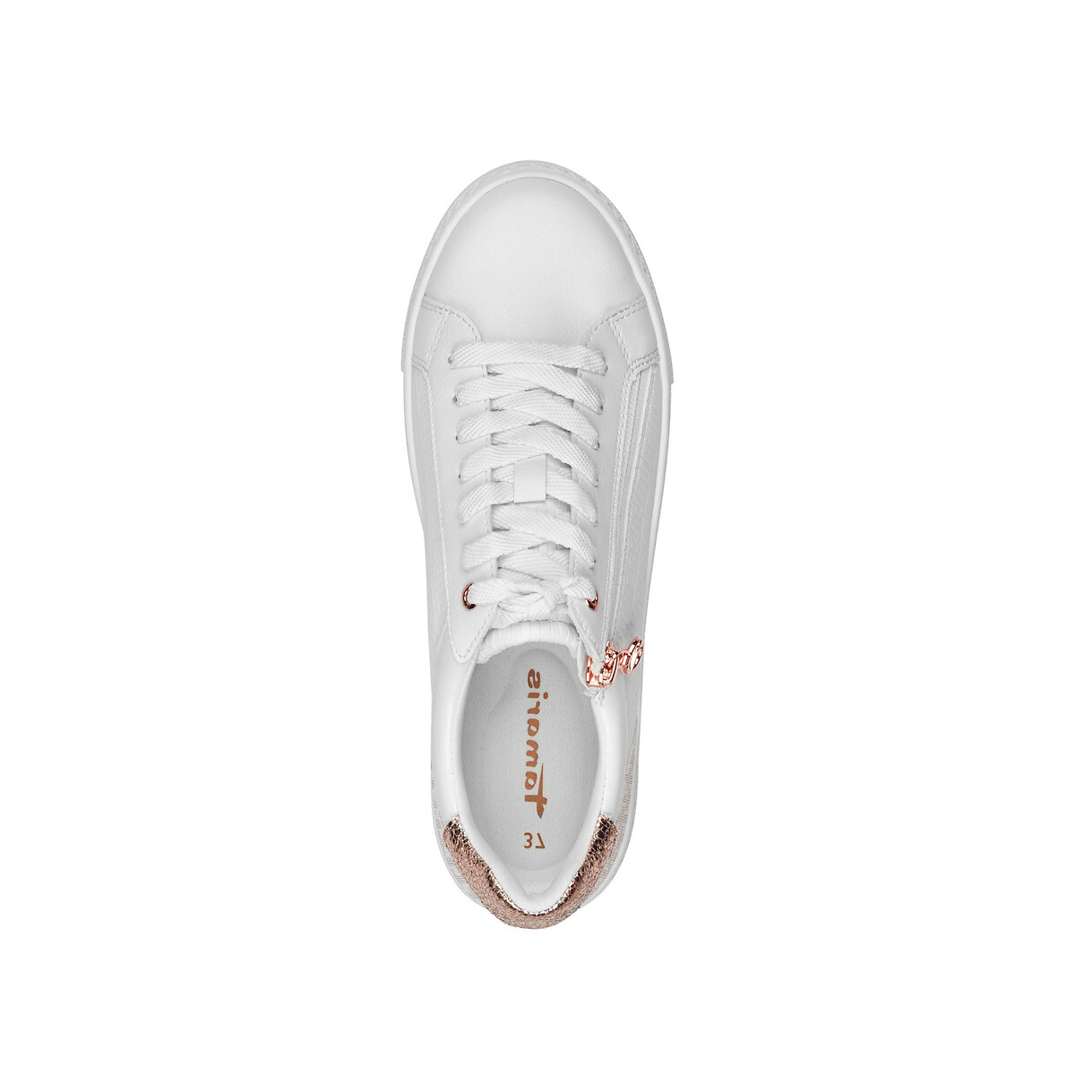 Tamaris Zapatillas altas con cremallera y cordones — foto 3