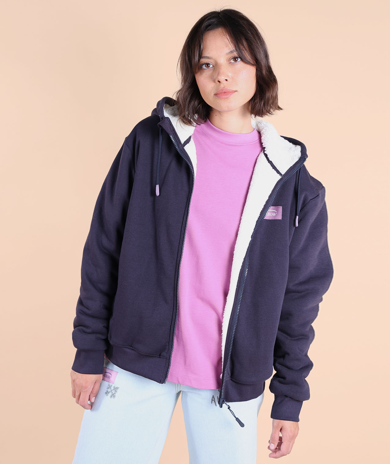 Sweat capuche doublé sherpa SWIPS, OXBOW
