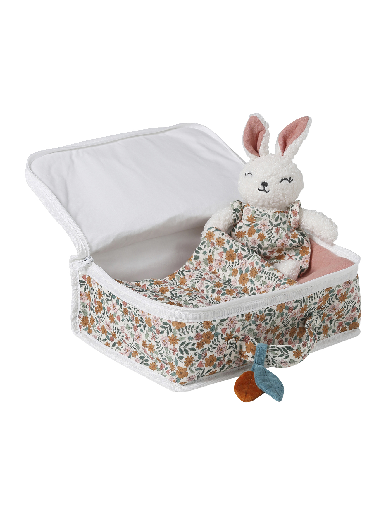 Valisette avec peluche RETRO FLOWER, VERTBAUDET