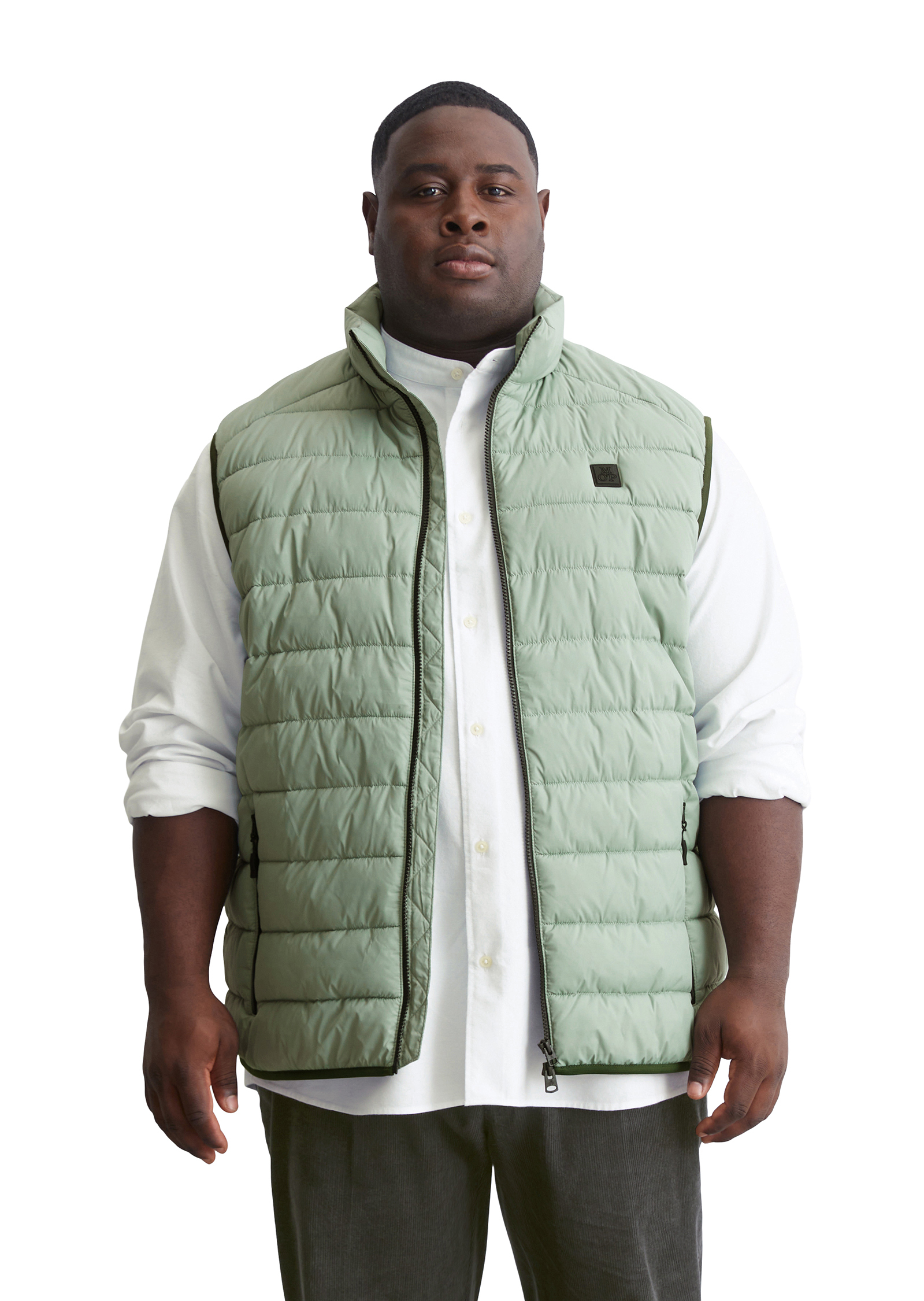 Gilet matelassé regular en qualité recyclée, MARC O'POLO
