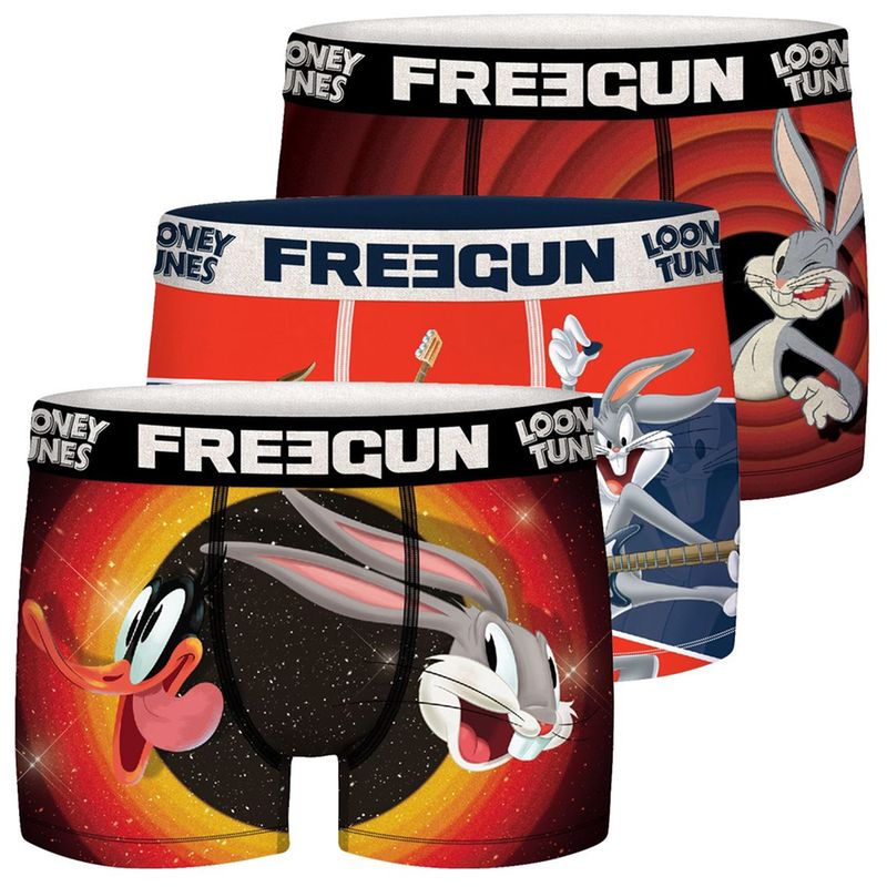Boxers microfibre Looney Tunes Lot de 3