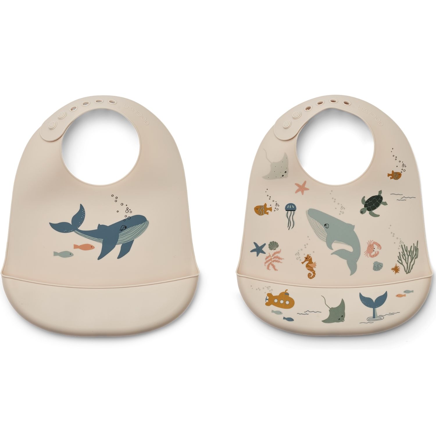 Lot de 2 bavoirs Tilda, LIEWOOD
