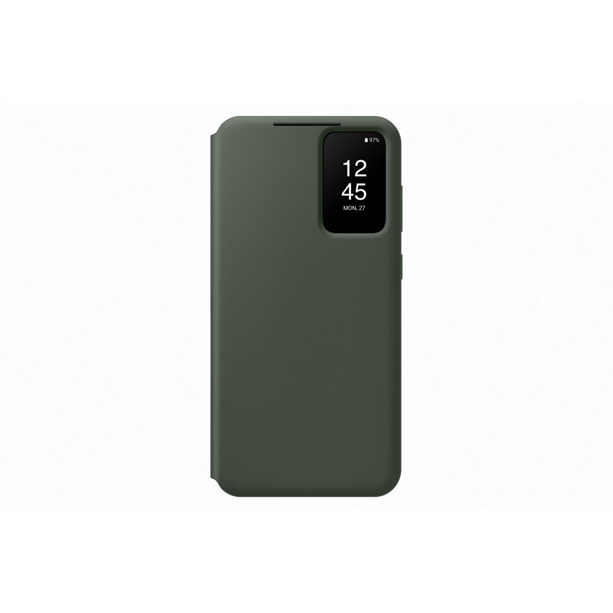 Etui S23+ Smart View porte-carte Khaki, SAMSUNG