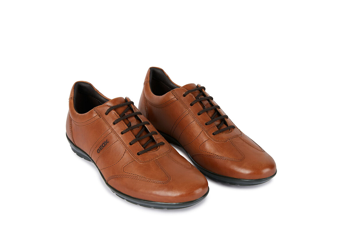 Baskets respirantes en cuir, SYMBOL, GEOX