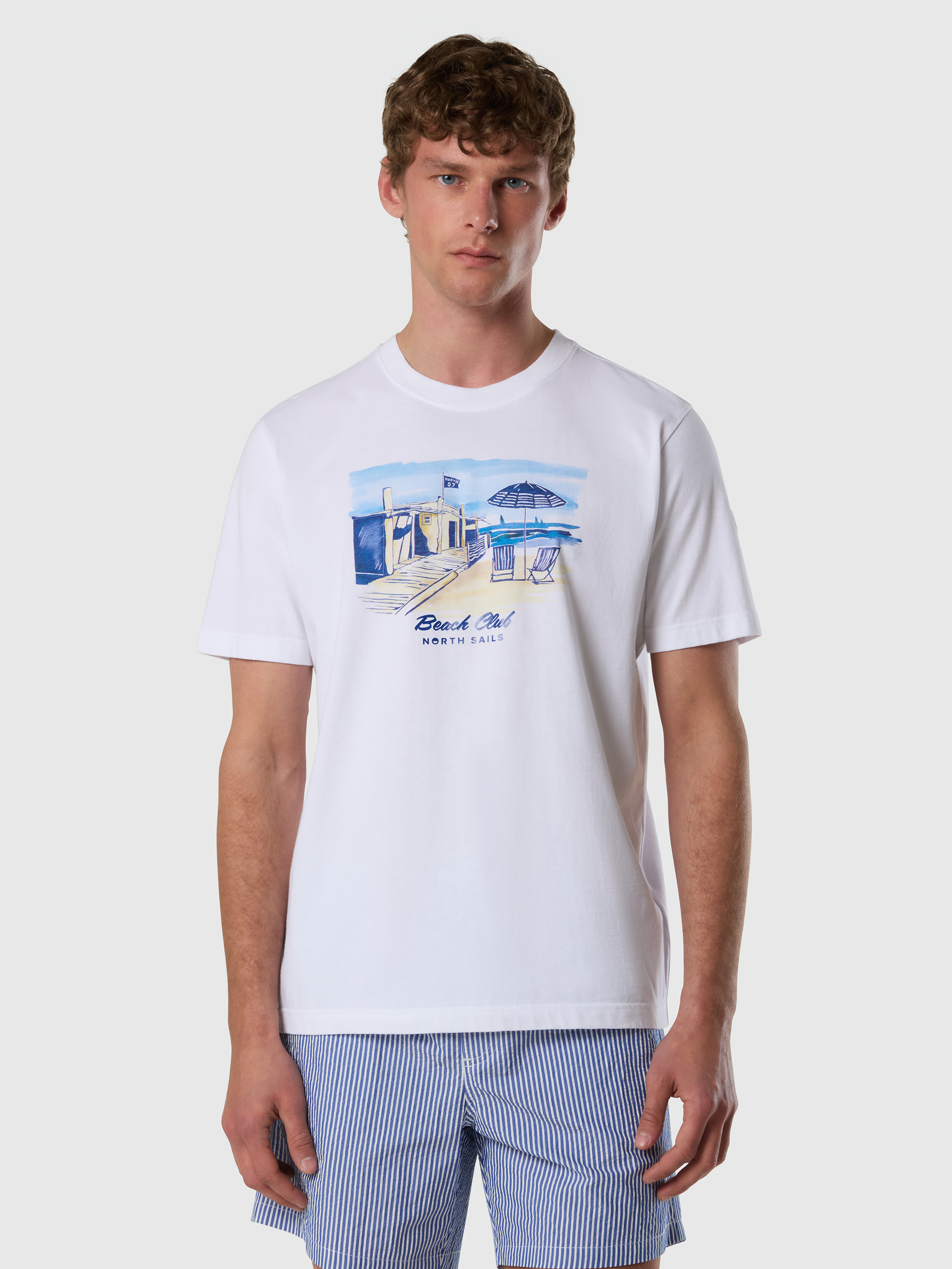 T-shirt à imprimé Côte d’Azur, NORTH SAILS