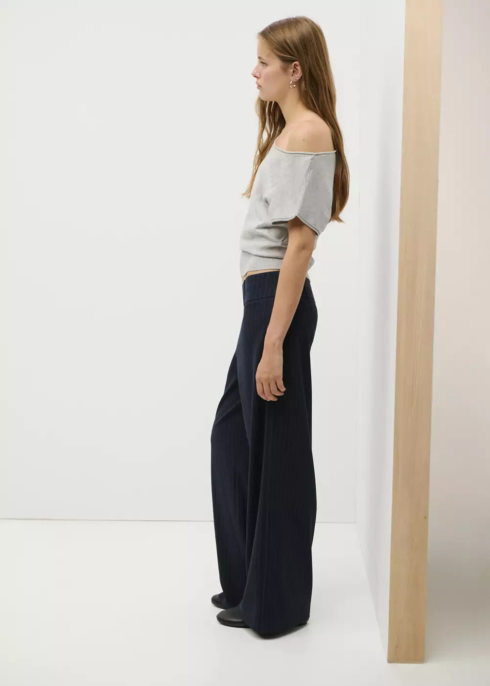 Pantalon à fines rayures, MANGO TEEN