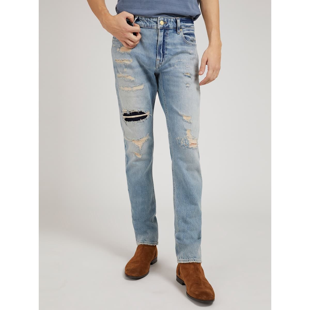 ralph lauren destroyed jeans