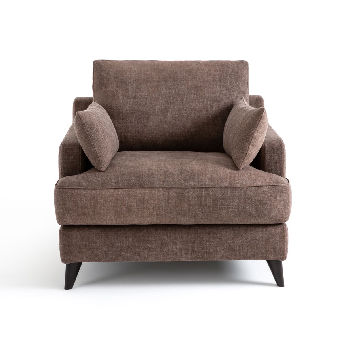 Fauteuil lin stonewashed, Alwine