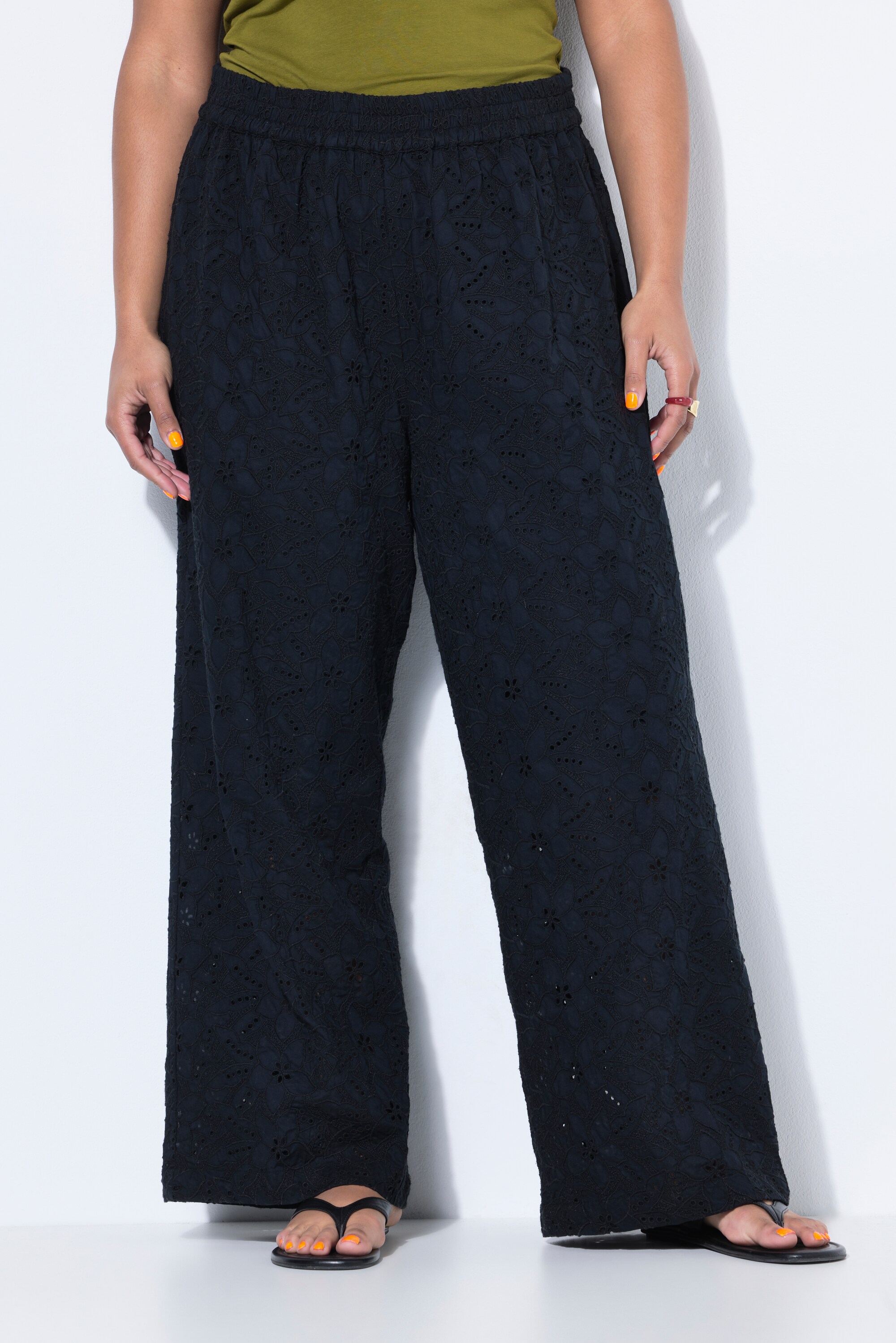 Pantalon en dentelle de coton, STUDIO UNTOLD