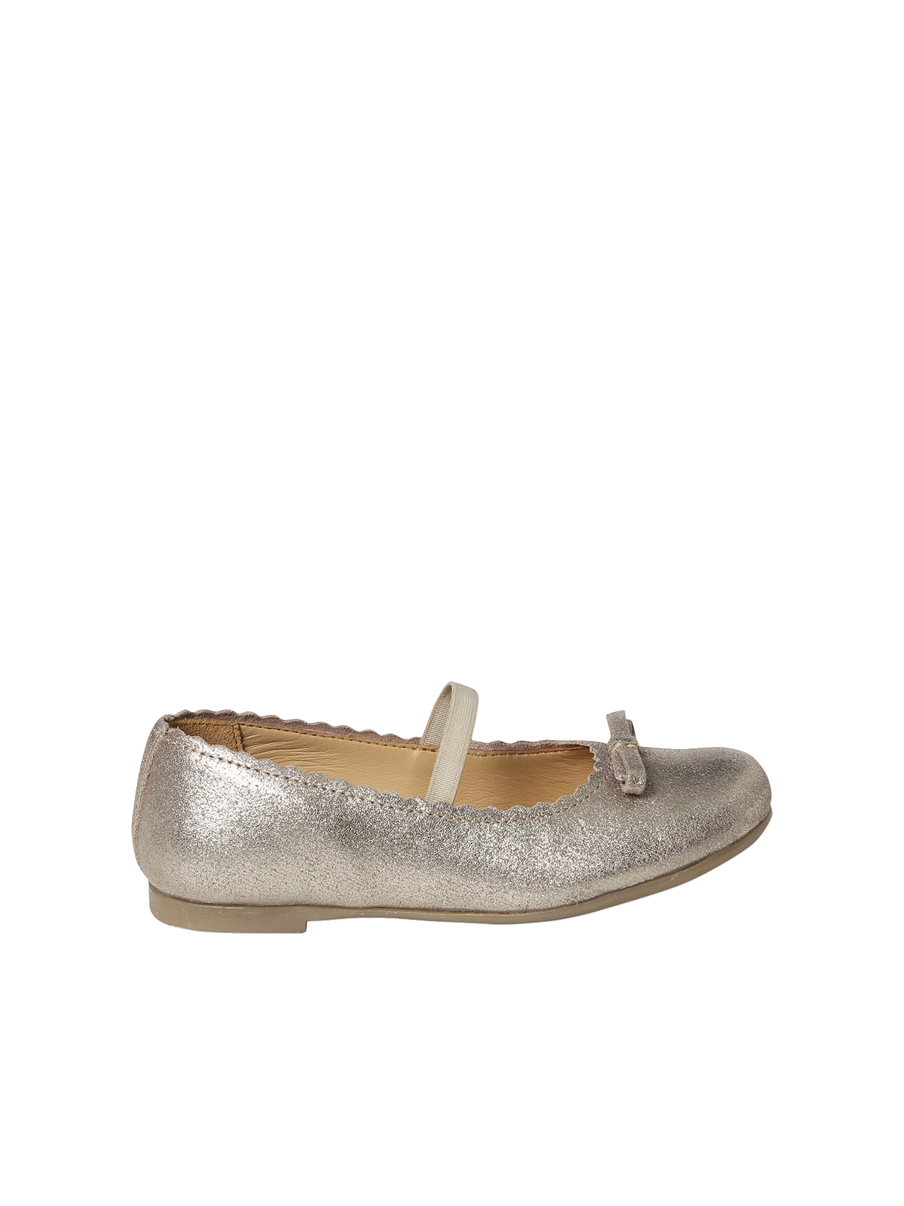 Ballerines cuir, VERTBAUDET