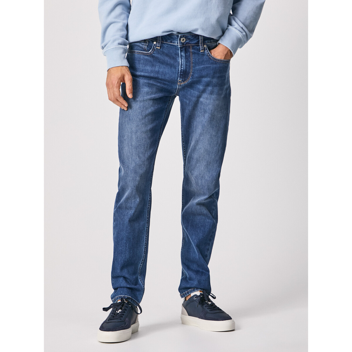 pepe jeans slim men blue jeans