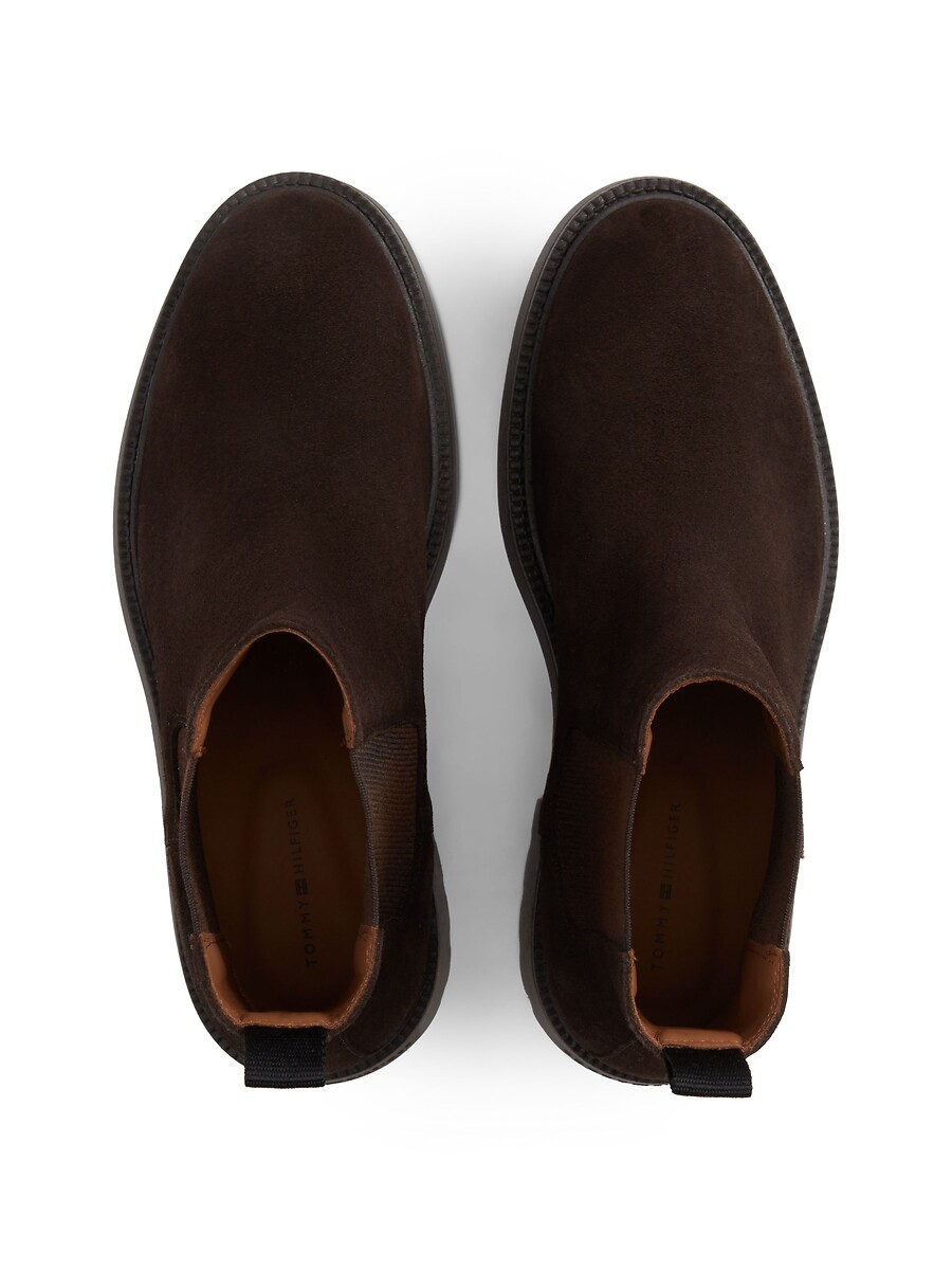 Tommy Hilfiger botas Chelsea de ante Soho en marrón oscuro — foto 6
