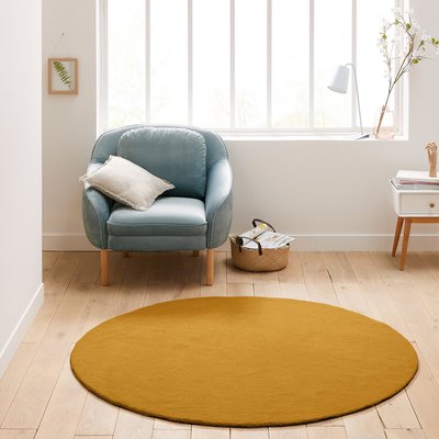 Renzo Large Round Tufted Cotton Rug LA REDOUTE INTERIEURS