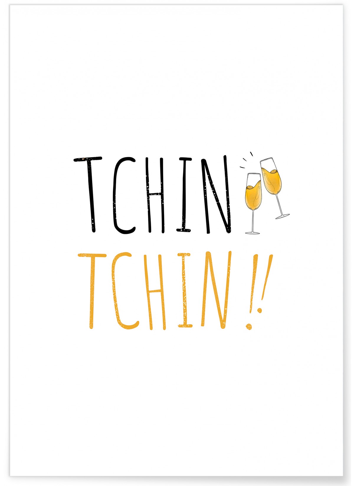 Affiche Tchin Tchin, L'AFFICHERIE