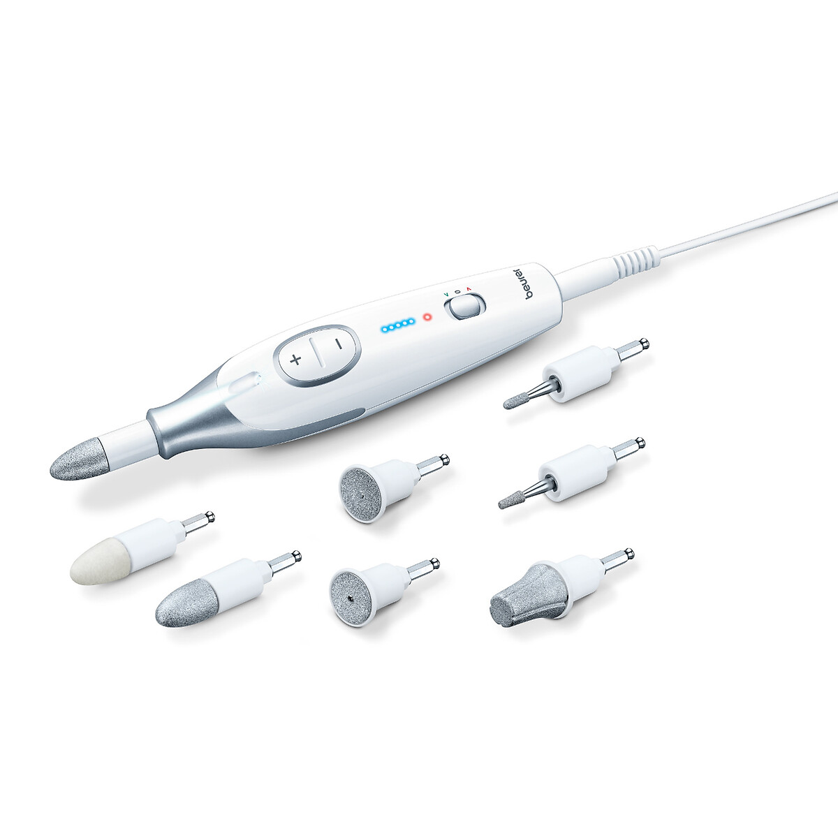10 Tampons Papier De Verre Beurer Pour Manucure/Pédicure MP62 - Pièces De Rechange Usage Unique