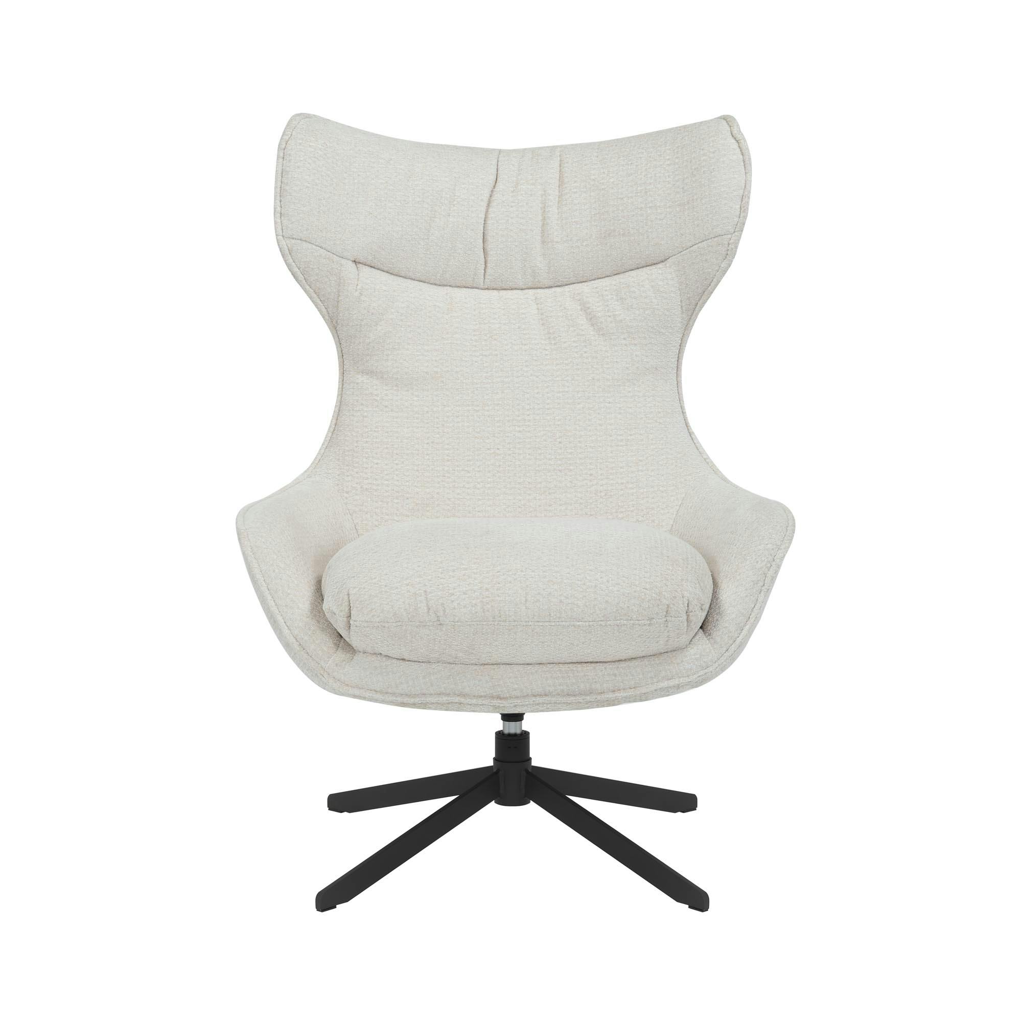 Fauteuil relax pivotant avec repose-pieds CORTINA, PIER IMPORT