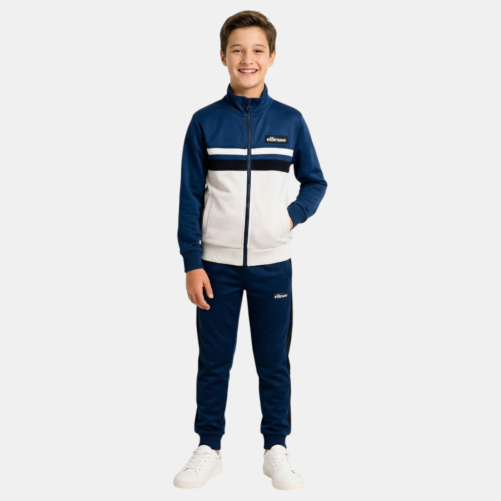 Ensemble veste zippée col montant et pantalon de jogging TRACK, ELLESSE