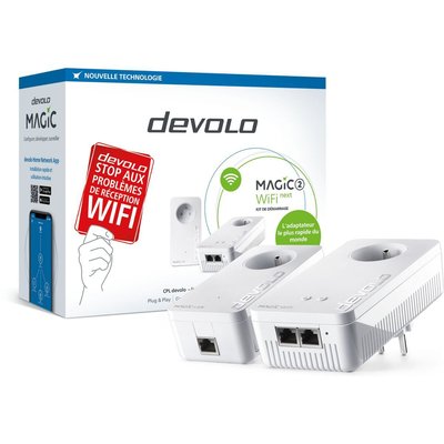 CPL Wifi Magic 2 WIFI NEXT- 2 adaptateurs DEVOLO