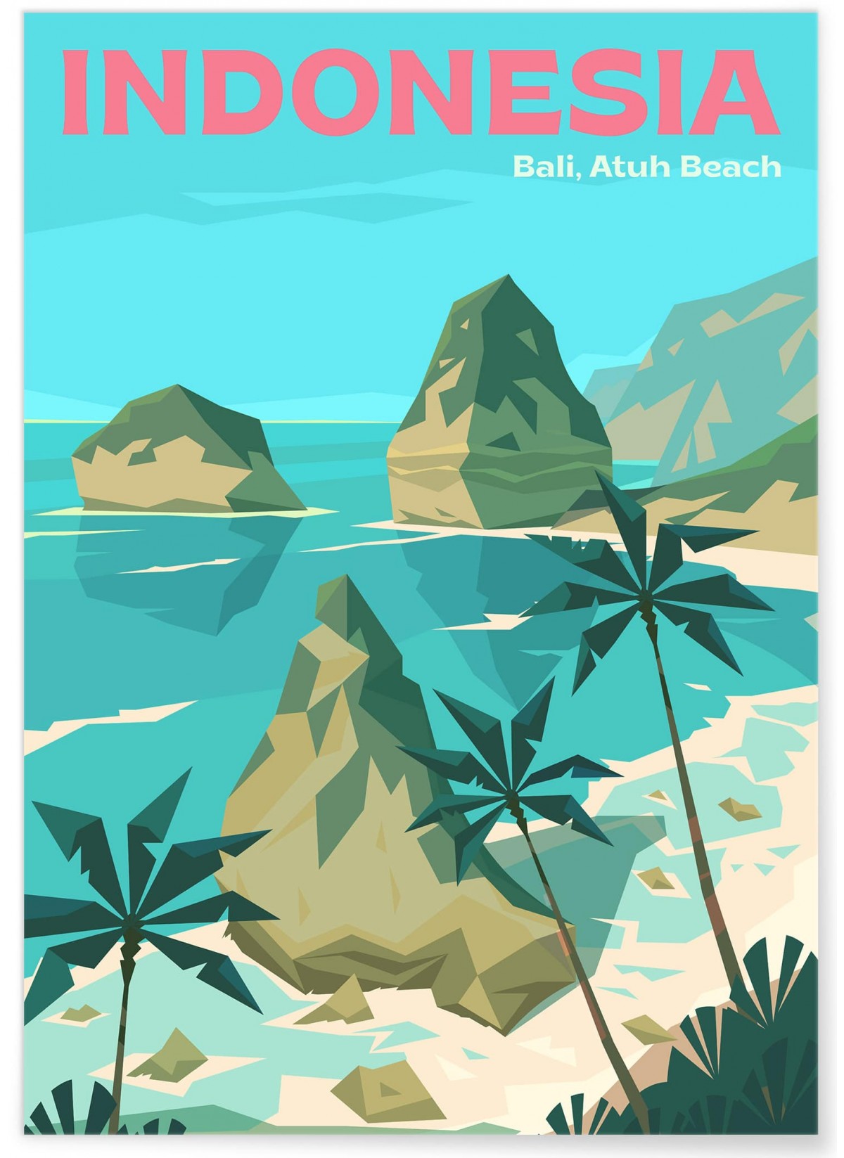 Affiche Indonésie, L'AFFICHERIE