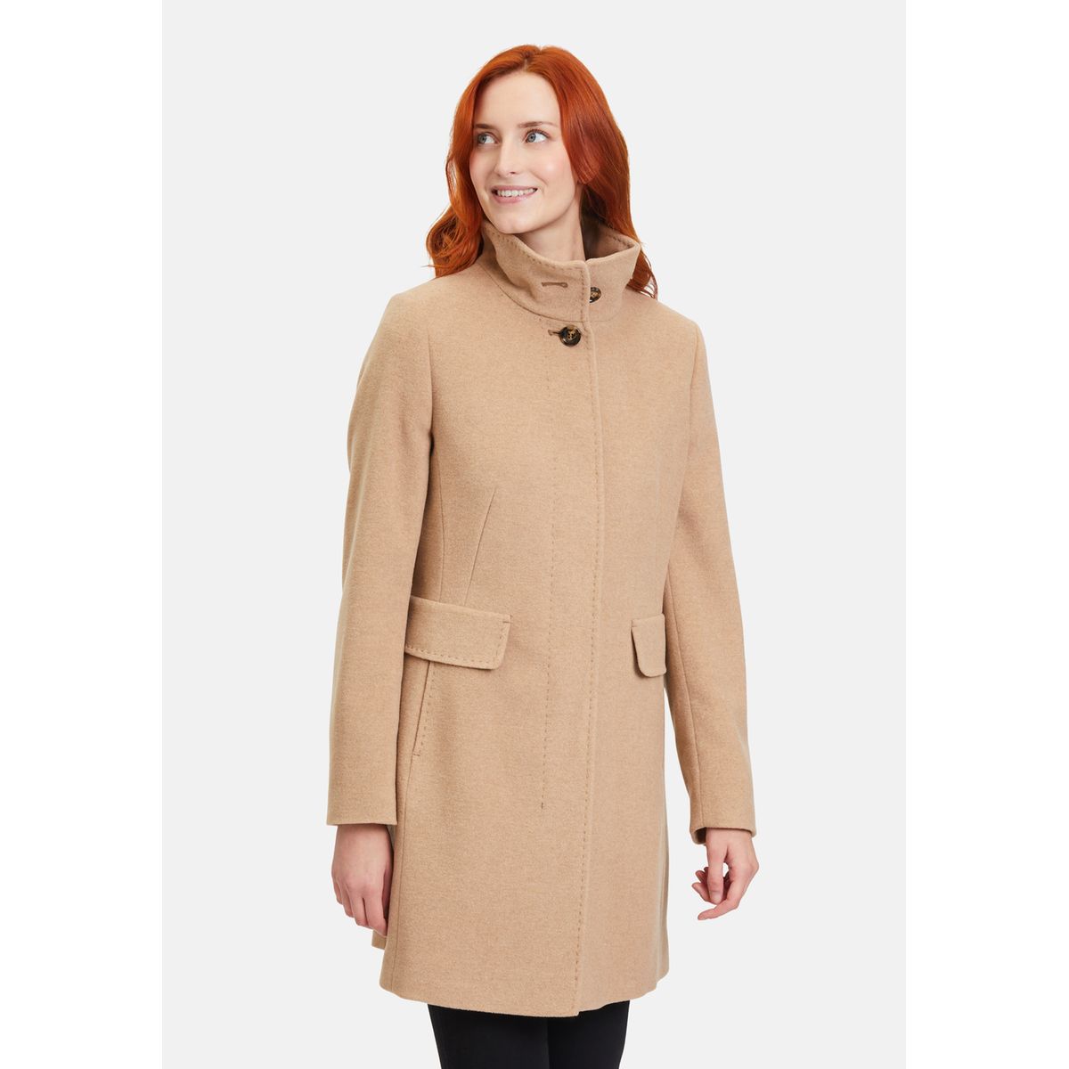 Manteau laine camel hot sale