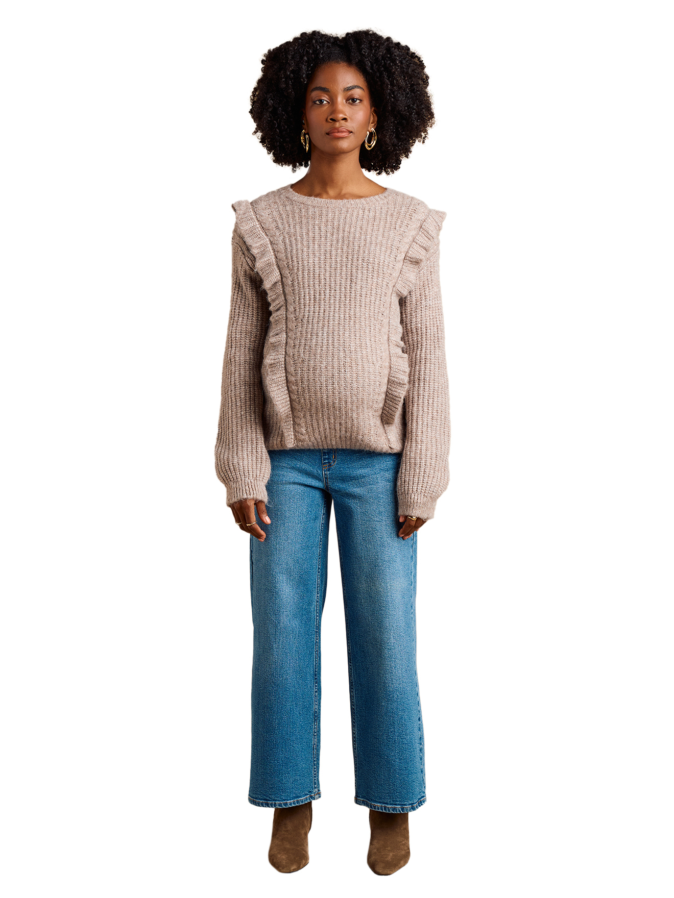 Pull grossesse et allaitement, ENVIE DE FRAISE