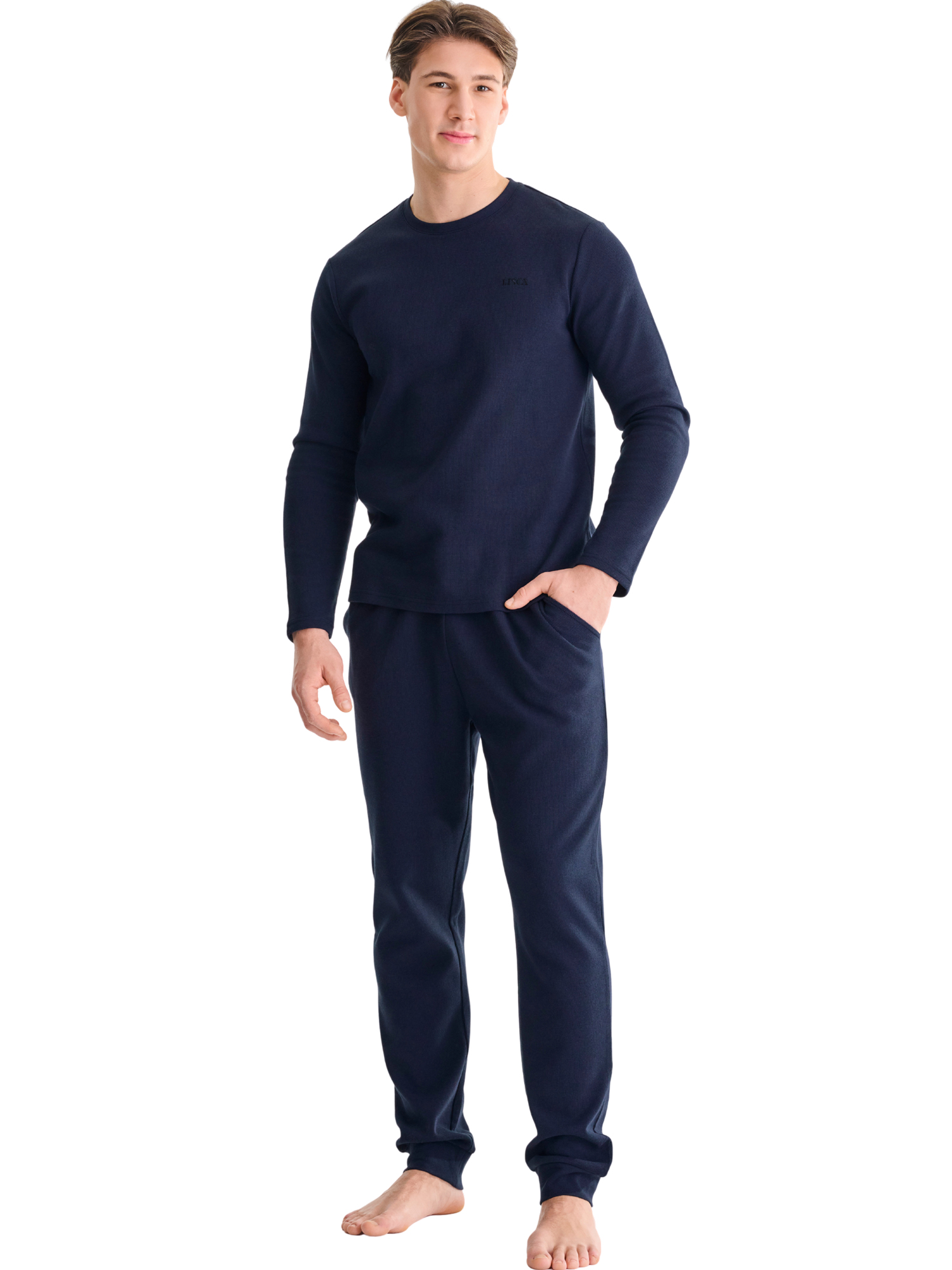 Pyjama pantalon top manches longues Julius, LISCA
