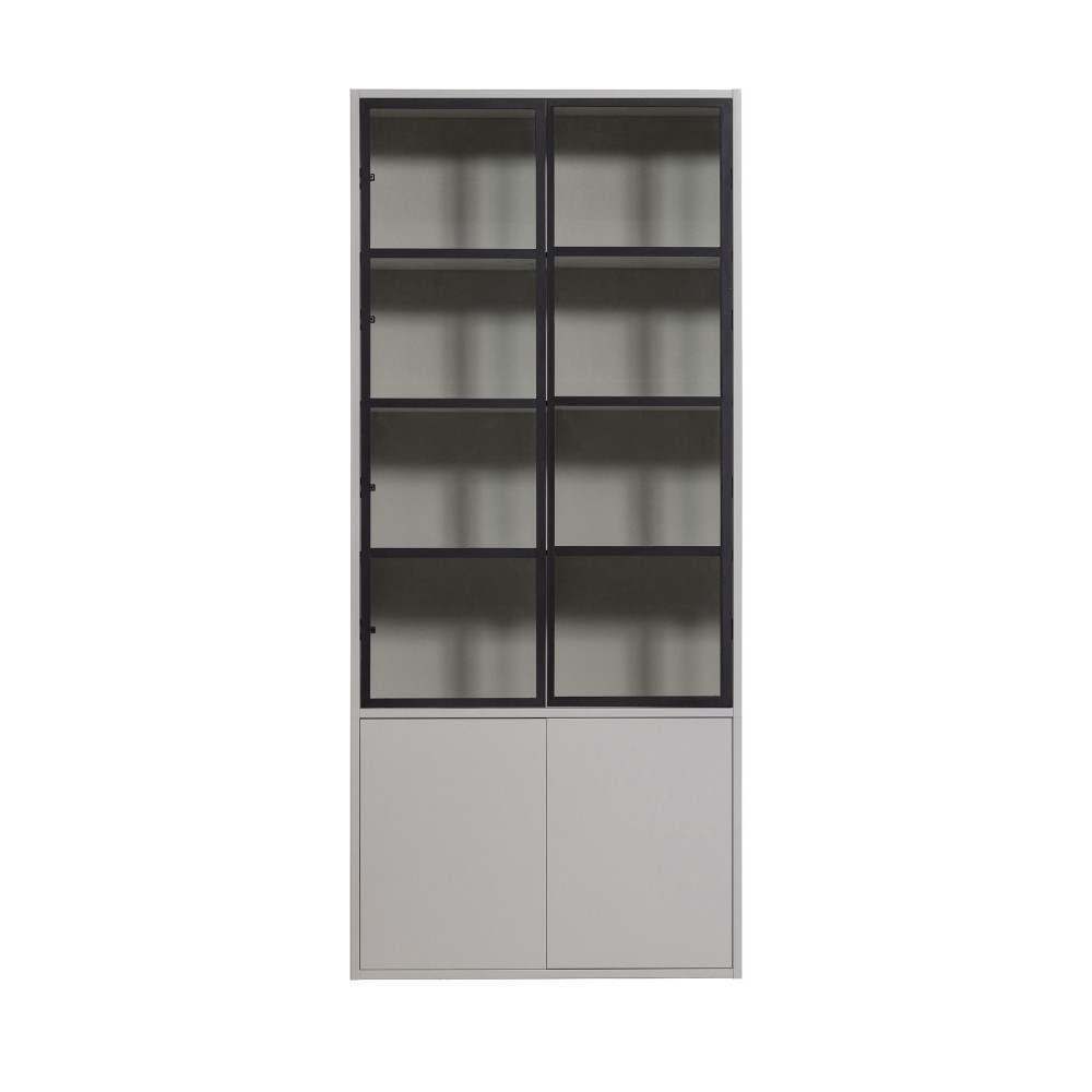 Vitrine en pin et verre BASIC, VTWONEN