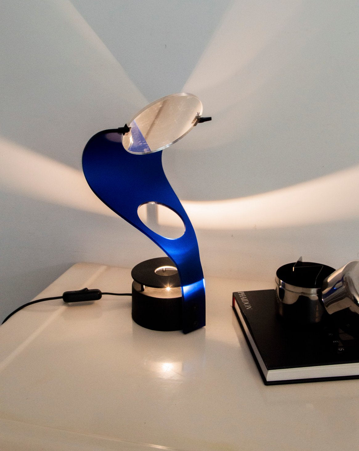 Lampe en verre Cobra De Marchi Julia N°818 - Bon état, DEBONGOUT
