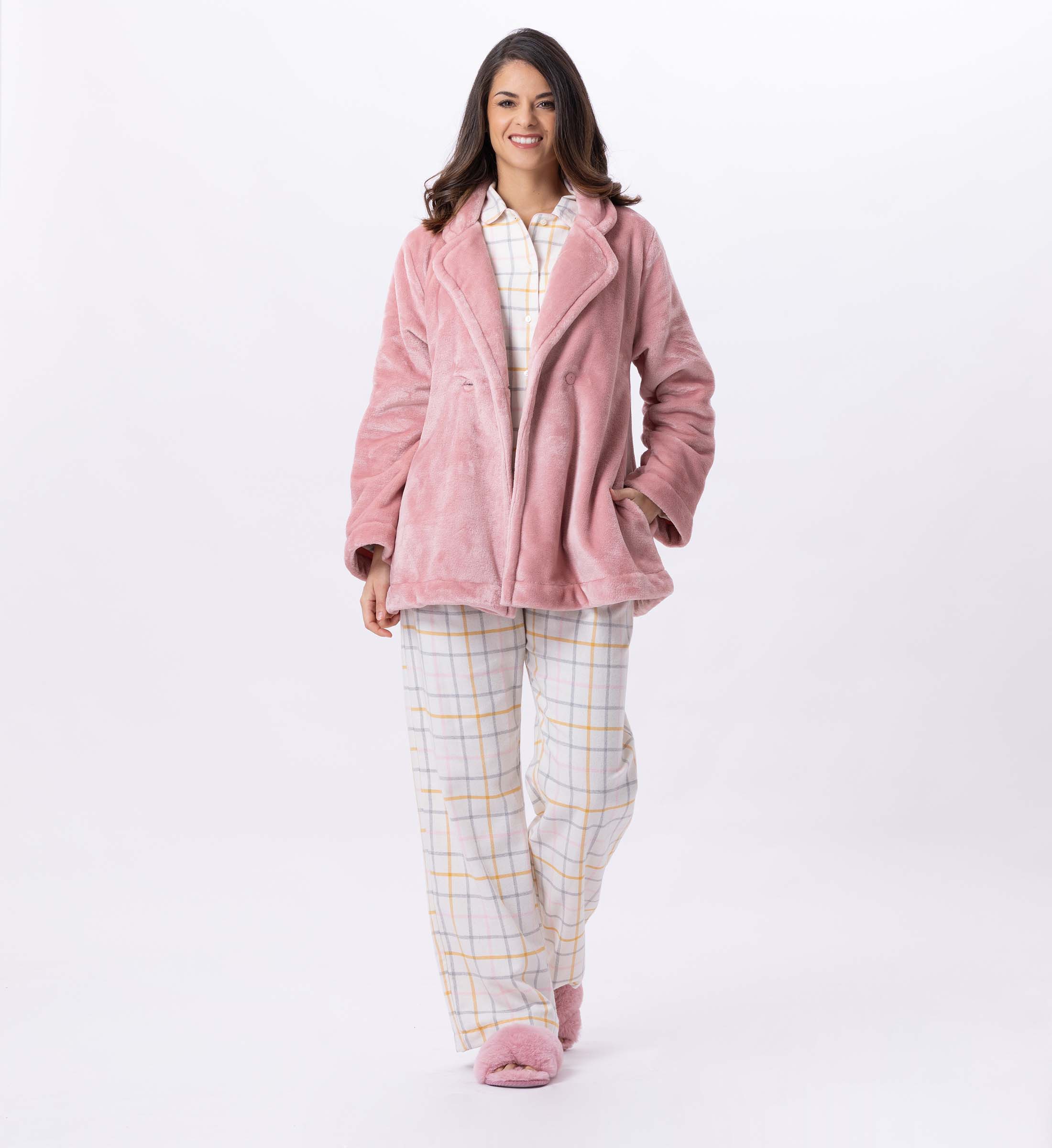 Veste en peluche flanelle ESSENTIEL H77A, LE CHAT