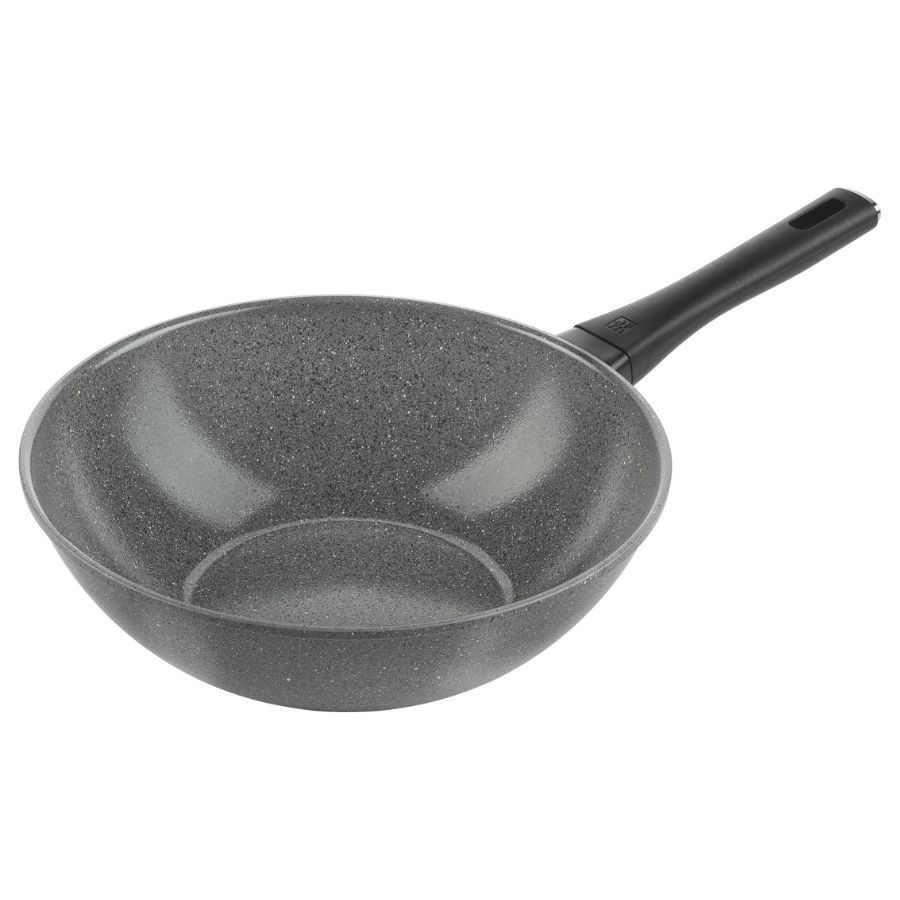 Wok, 28 cm, Aluminium, Revêtement céramique renforcée en titane, ZWILLING