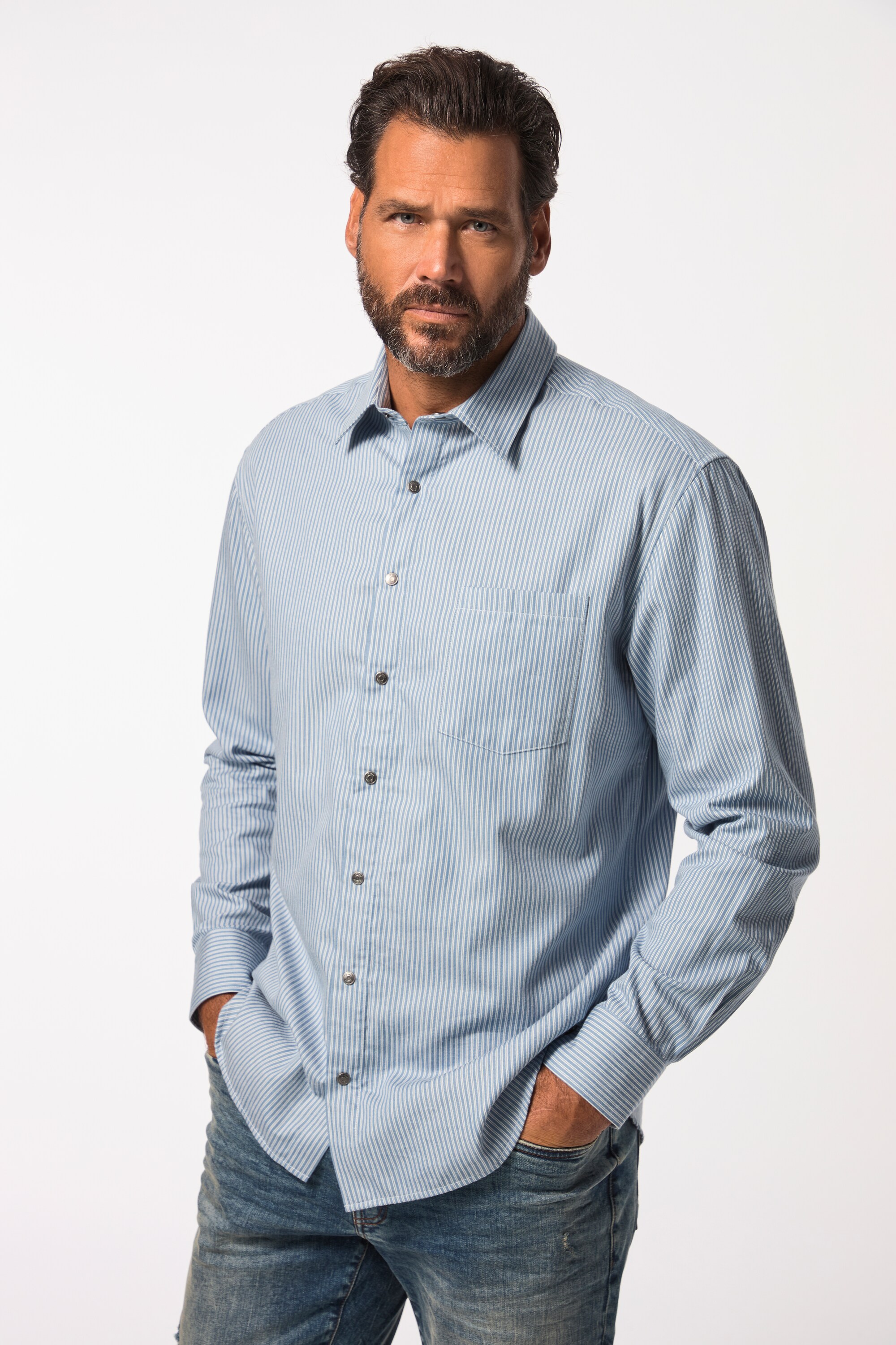 Chemise coupe Modern Fit à rayures, JP1880