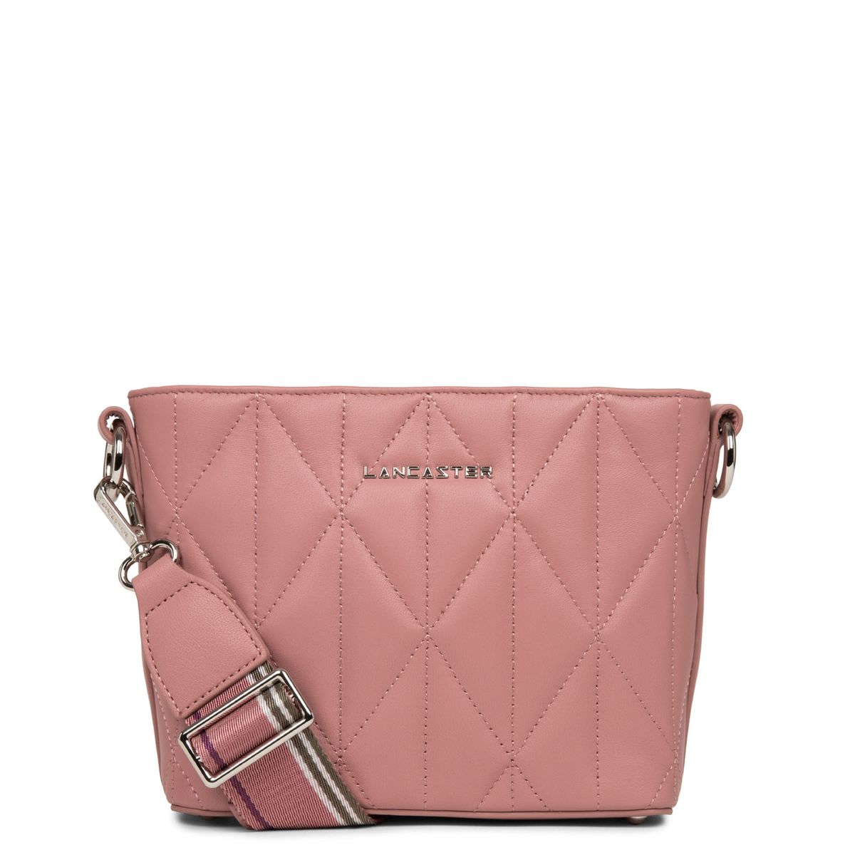 sac seau rose poudré